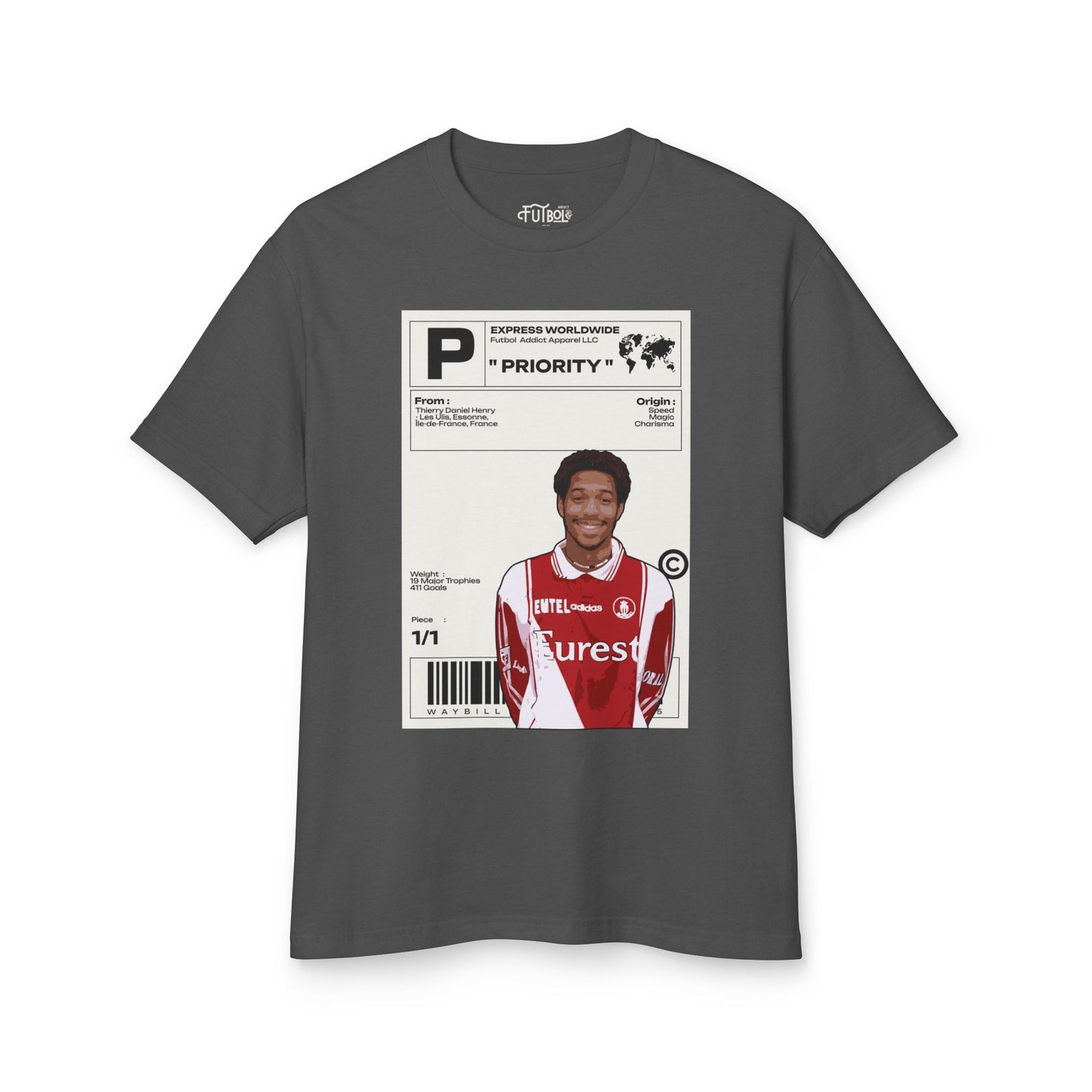 Thierry Henry Vintage Graphic Tee - Iconic Soccer Fan Shirt for Collectors