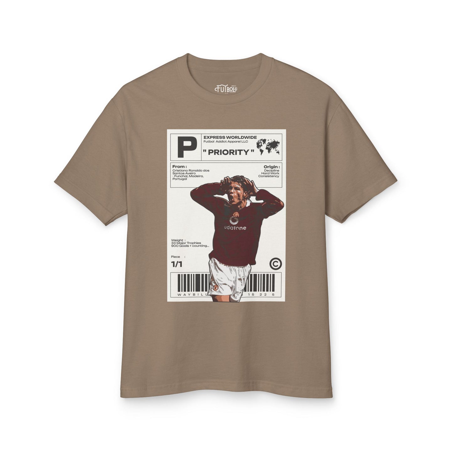 Cristiano Ronaldo Vintage Graphic Tee - Iconic Soccer Fan Shirt for Collectors