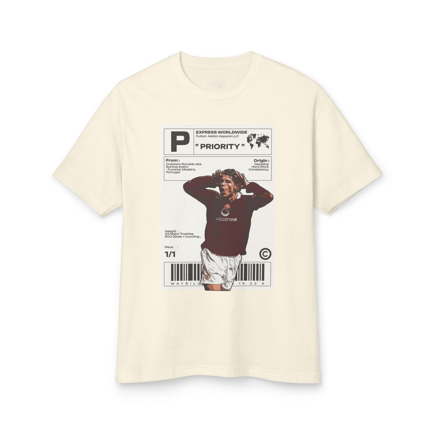 Cristiano Ronaldo Vintage Graphic Tee - Iconic Soccer Fan Shirt for Collectors