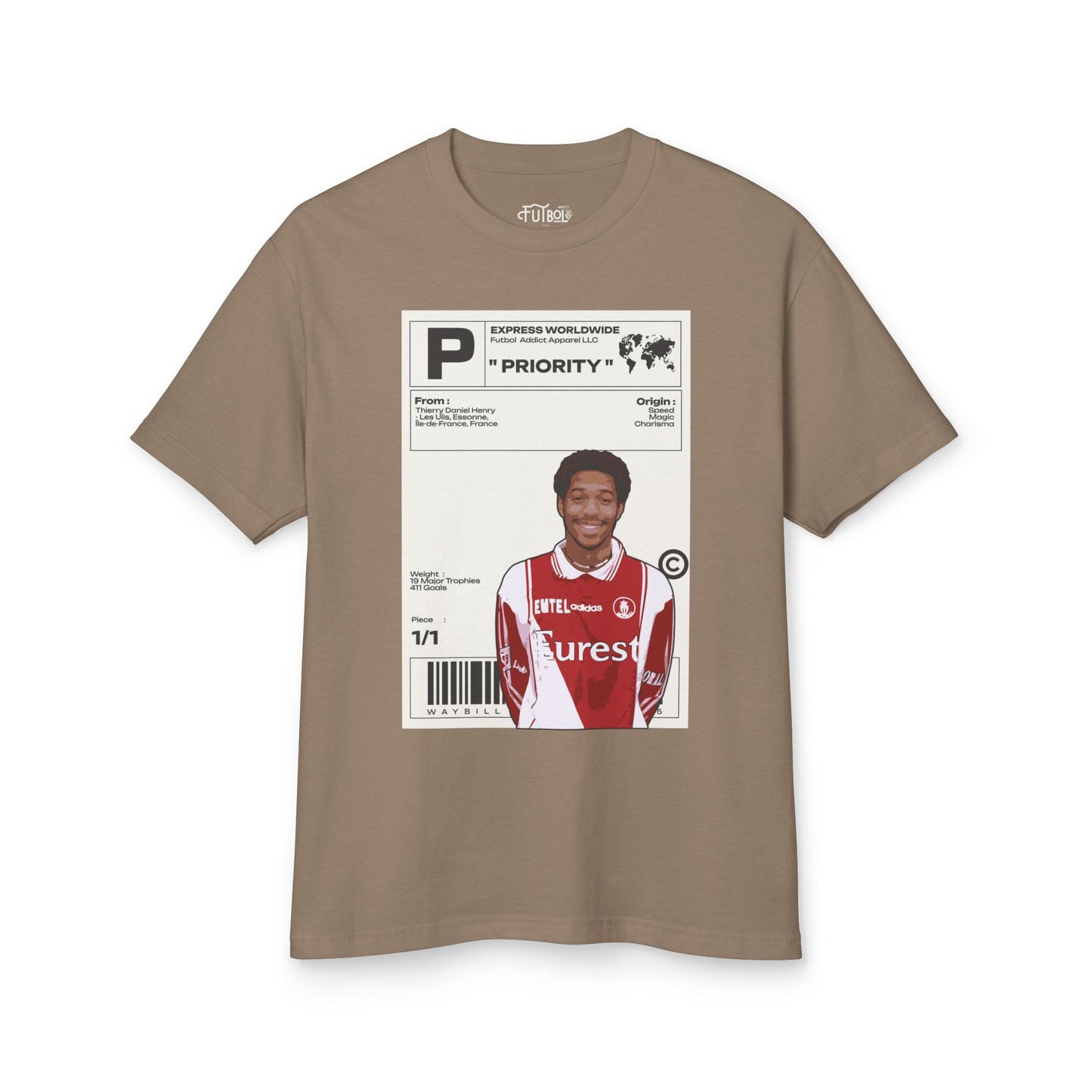 Thierry Henry Vintage Graphic Tee - Iconic Soccer Fan Shirt for Collectors