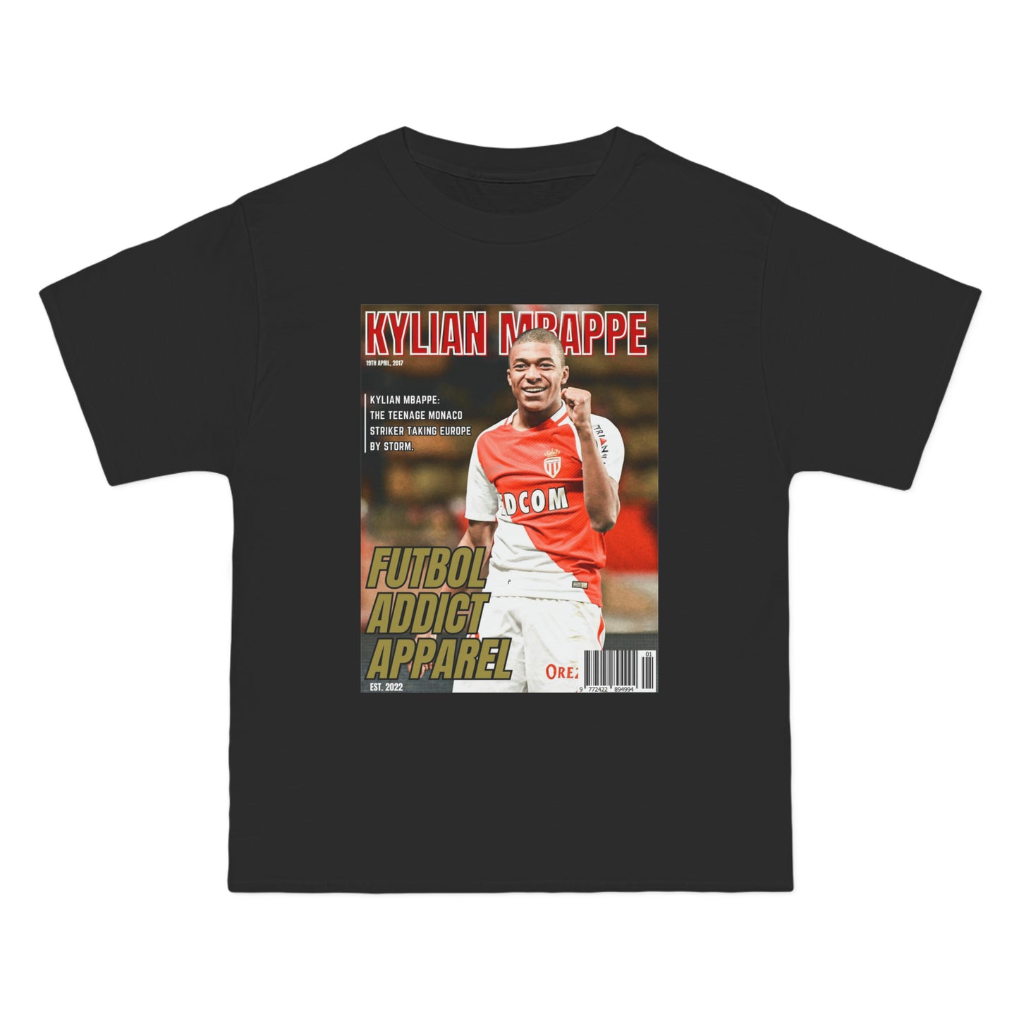 Kylian Mbappe Monaco Magazine T-Shirt