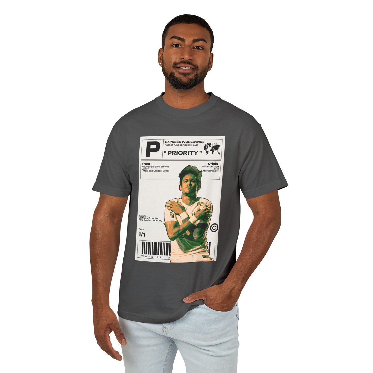 Neymar Jr. Vintage Graphic Tee - Iconic Soccer Fan Shirt for Collectors
