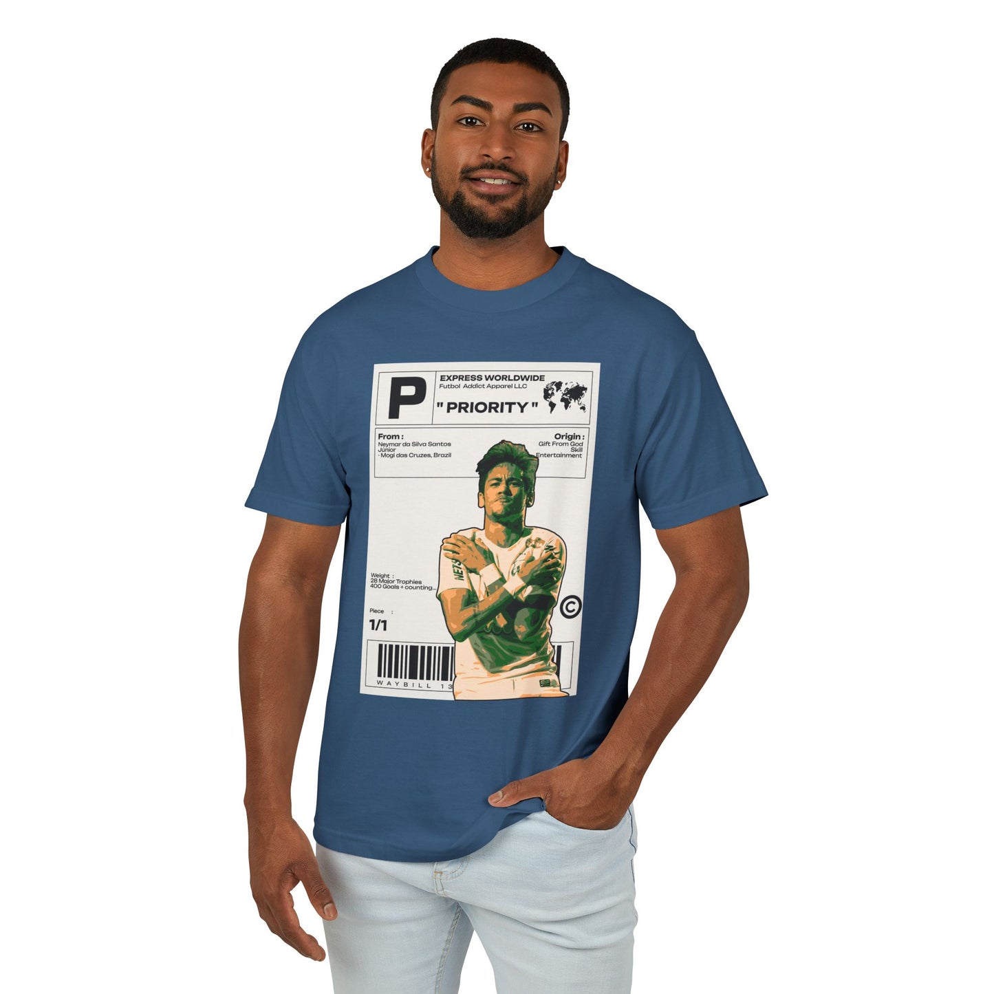 Neymar Jr. Vintage Graphic Tee - Iconic Soccer Fan Shirt for Collectors