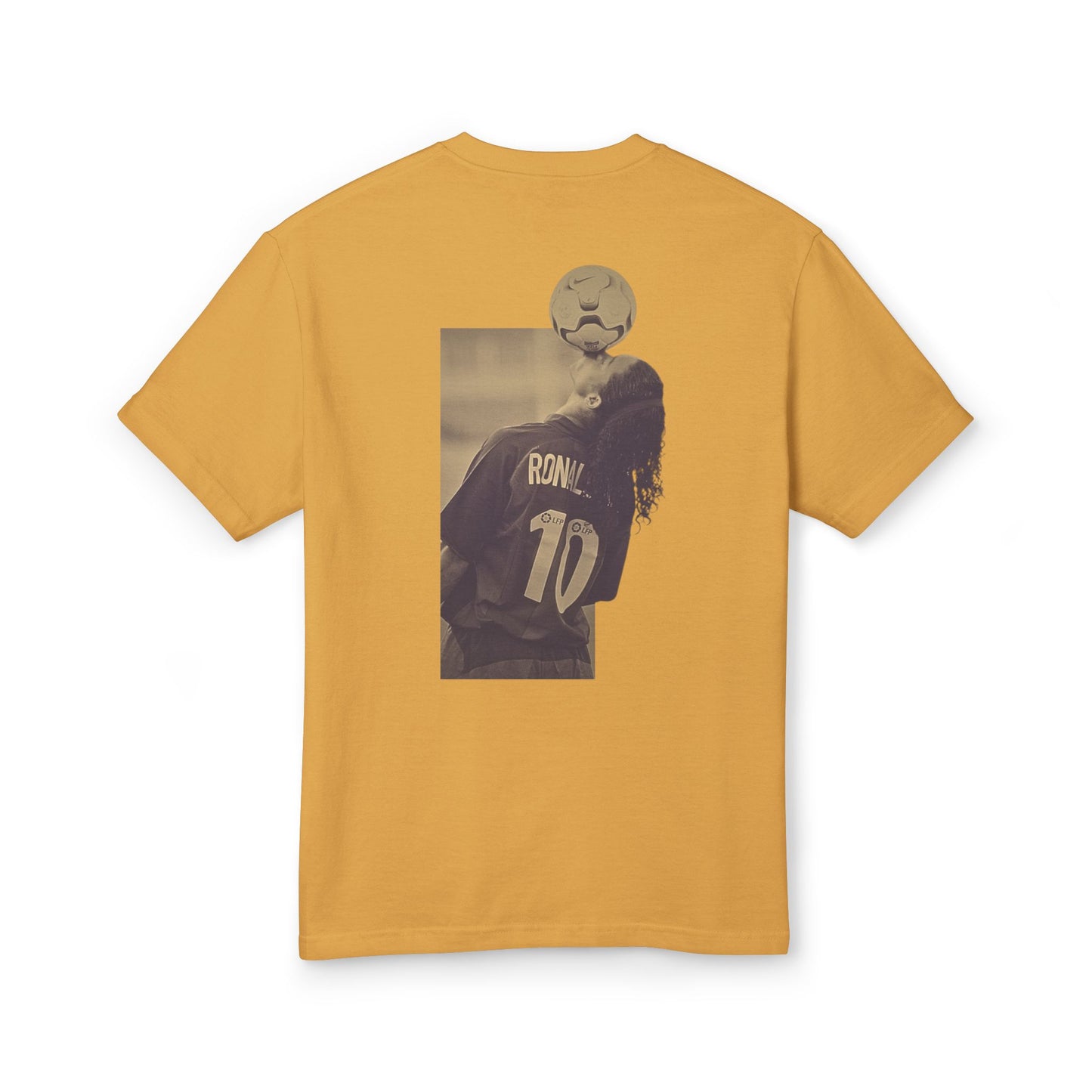 Ronaldinho Vintage Graphic Tee - Iconic Soccer Fan Shirt for Collectors