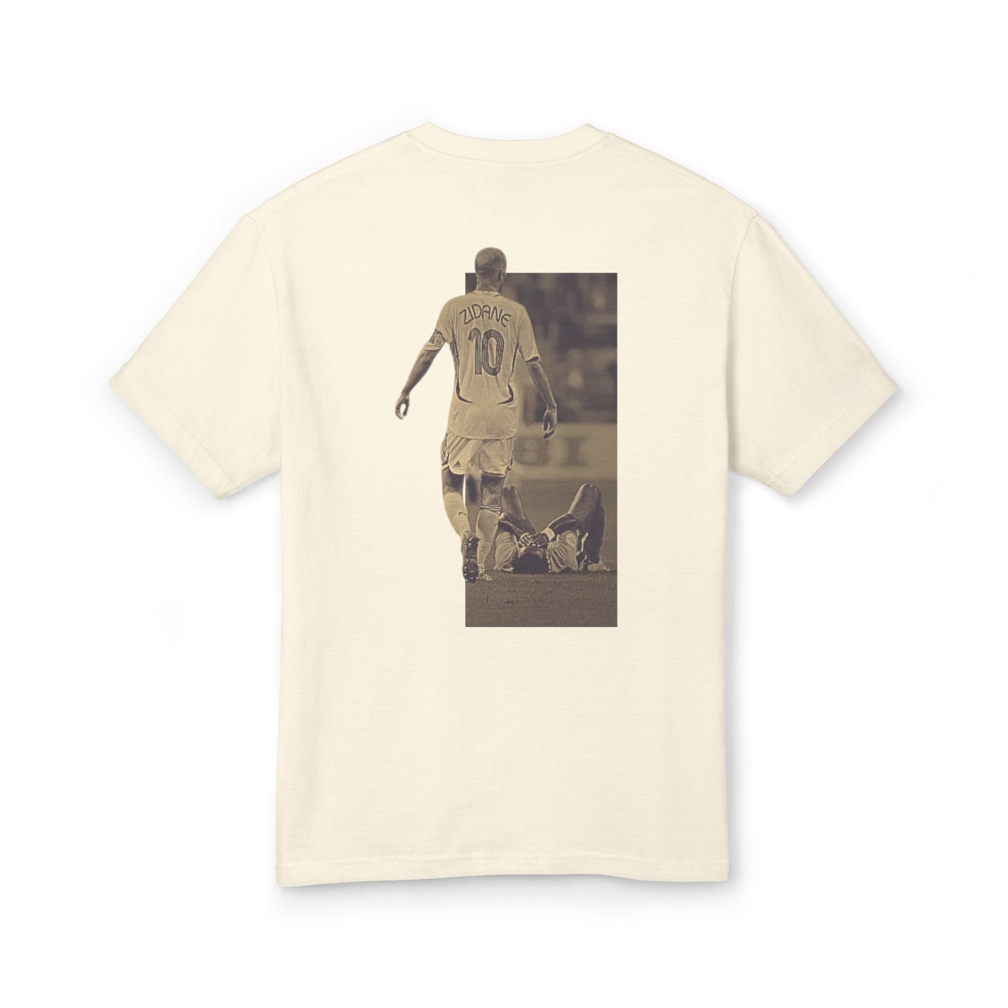 Zinedine Zidane Vintage Graphic Tee - Iconic Soccer Fan Shirt for Collectors