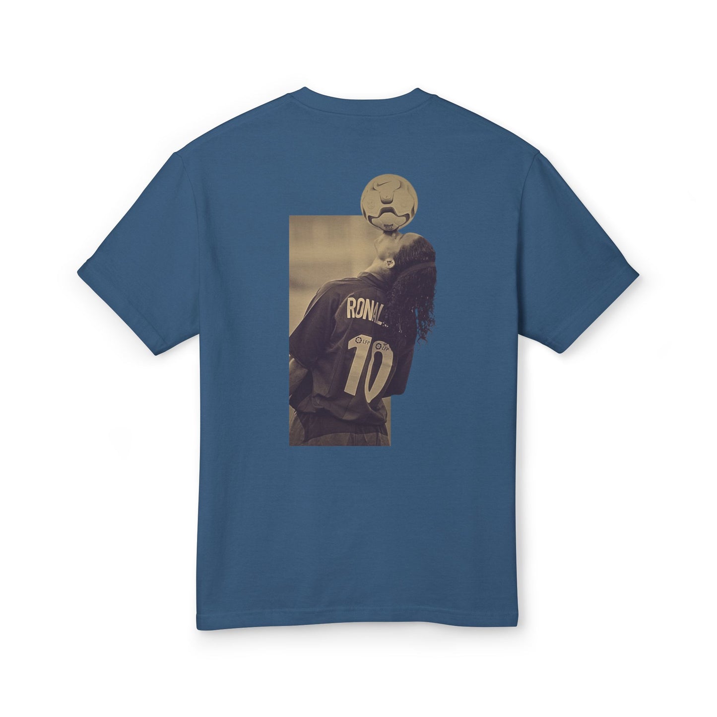 Ronaldinho Vintage Graphic Tee - Iconic Soccer Fan Shirt for Collectors