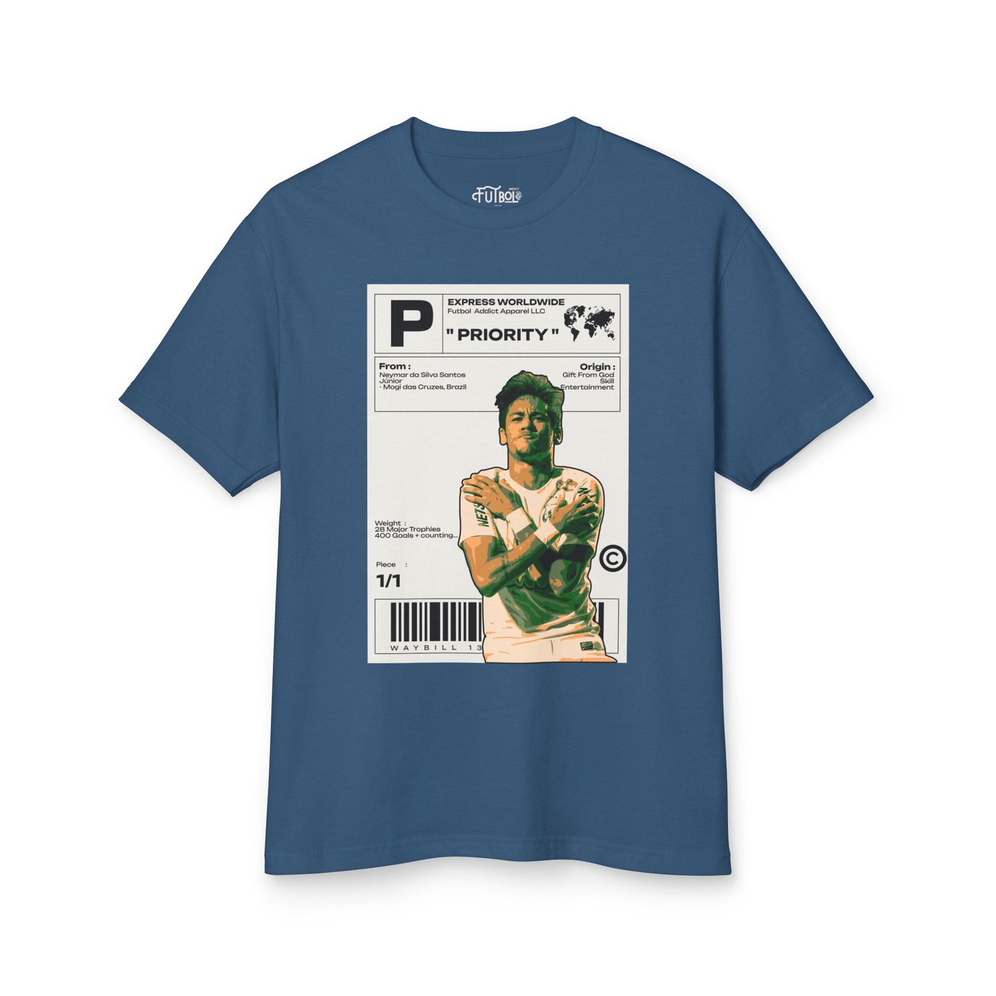 Neymar Jr. Vintage Graphic Tee - Iconic Soccer Fan Shirt for Collectors