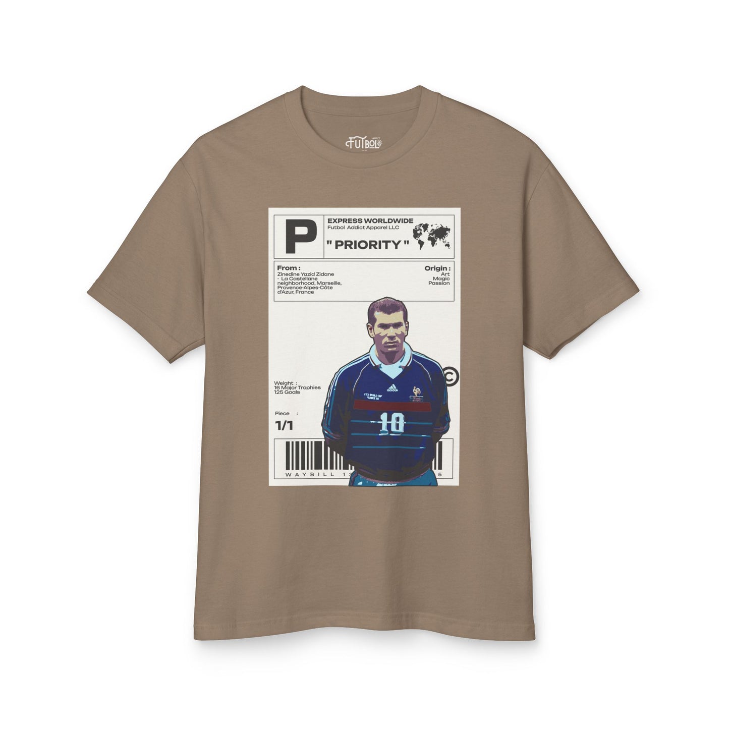 Zinedine Zidane Vintage Graphic Tee - Iconic Soccer Fan Shirt for Collectors