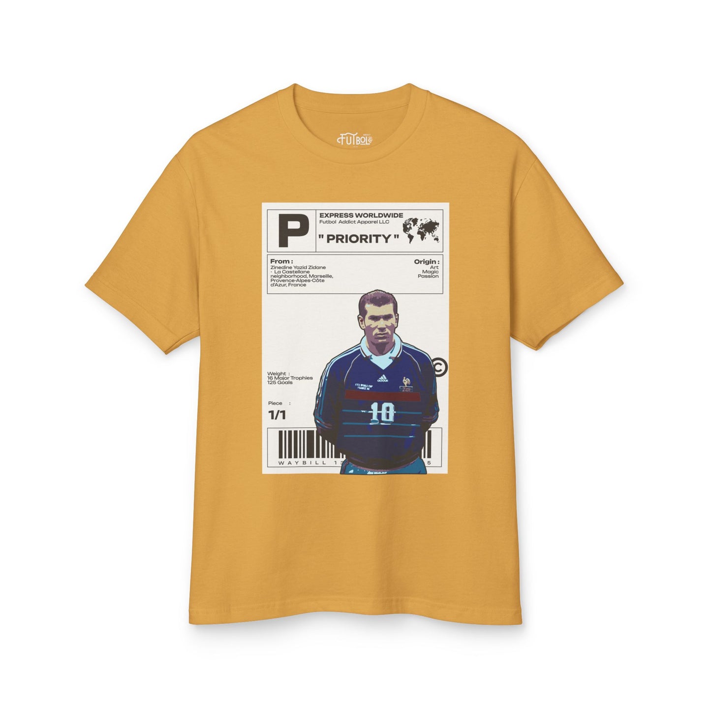 Zinedine Zidane Vintage Graphic Tee - Iconic Soccer Fan Shirt for Collectors