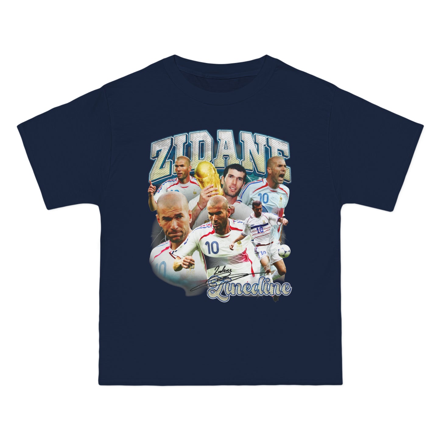 Zinedine Zidane France Graphic T-Shirt