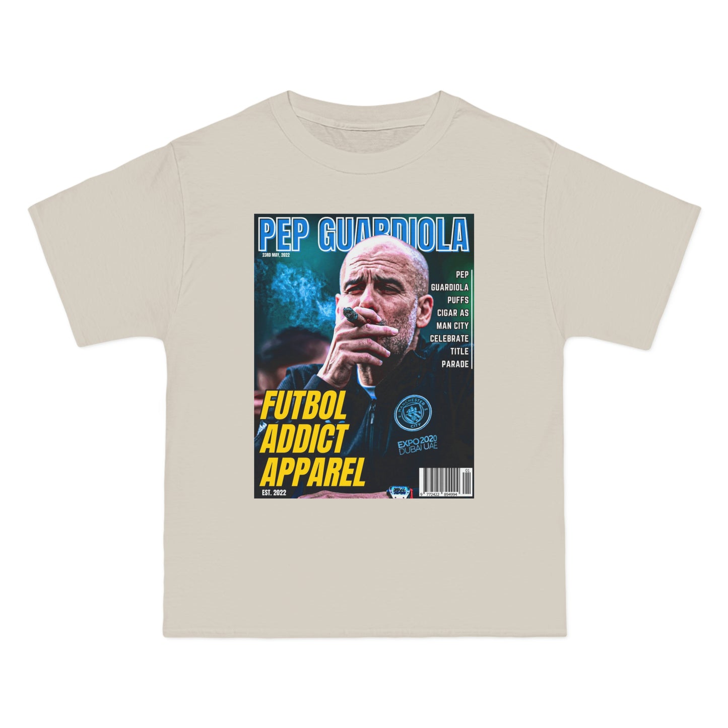 Pep Guardiola Magazine T-Shirt