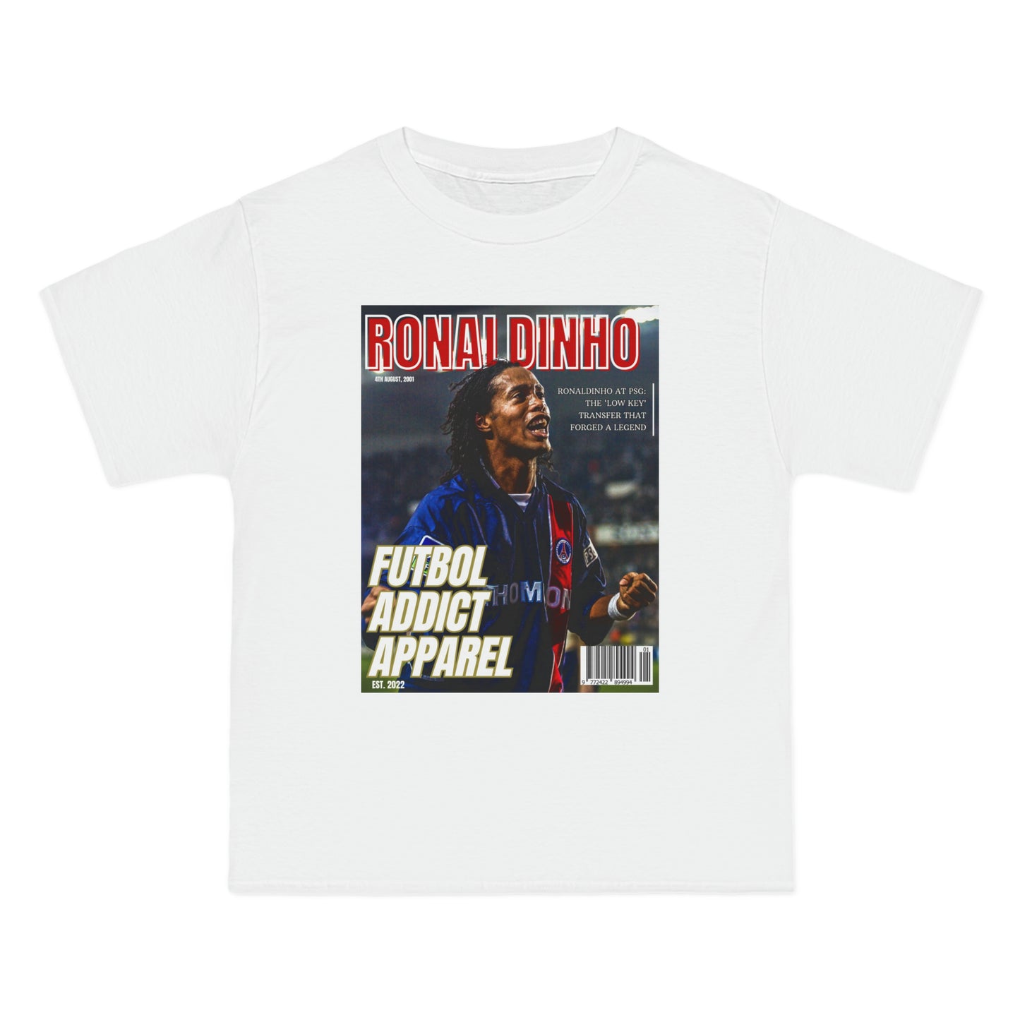 Ronaldinho PSG Magazine T-Shirt