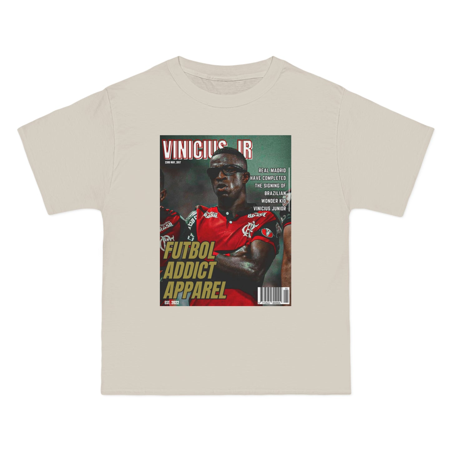 Vinicius Jr Flamengo Magazine T-Shirt