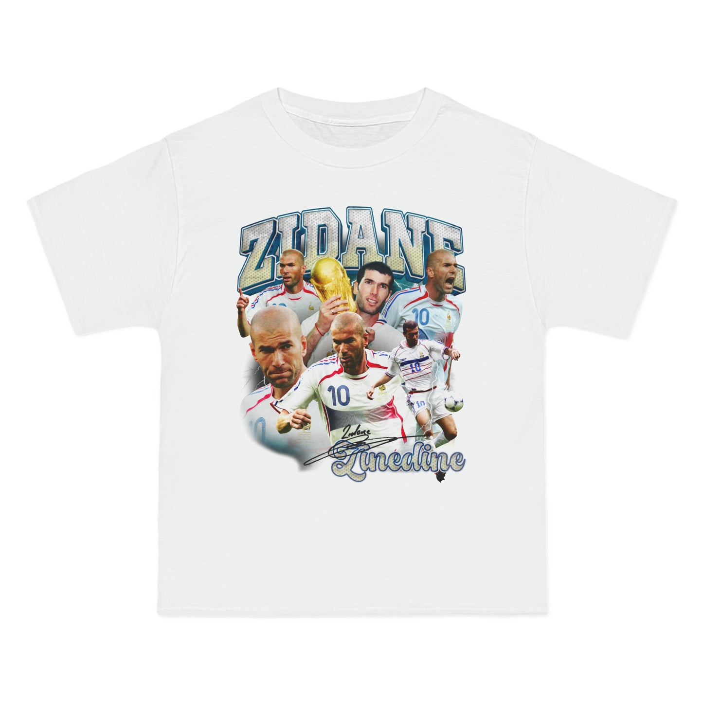 Zinedine Zidane France Graphic T-Shirt