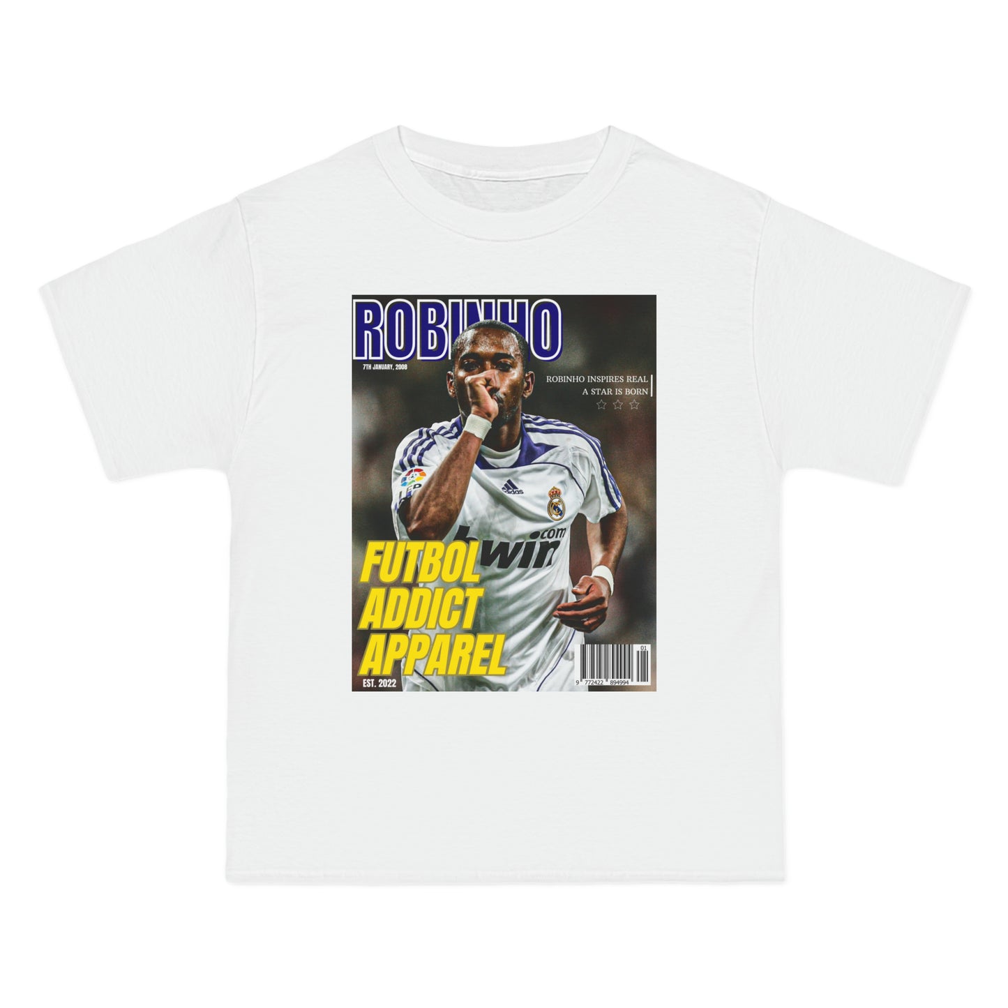 Robinho Real Madrid Magazine T-Shirt