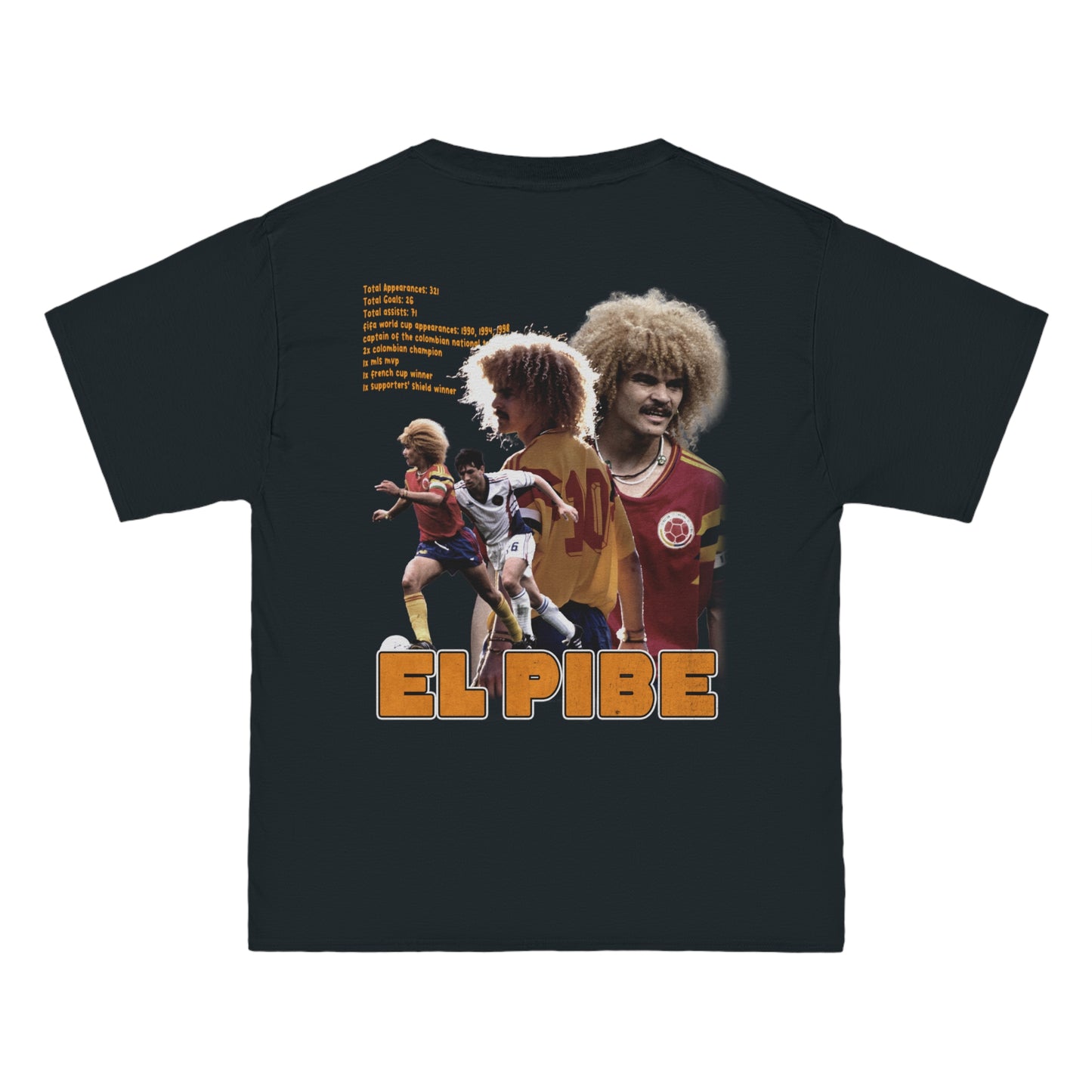 Carlos Valderrama Colombia Graphic T-Shirt