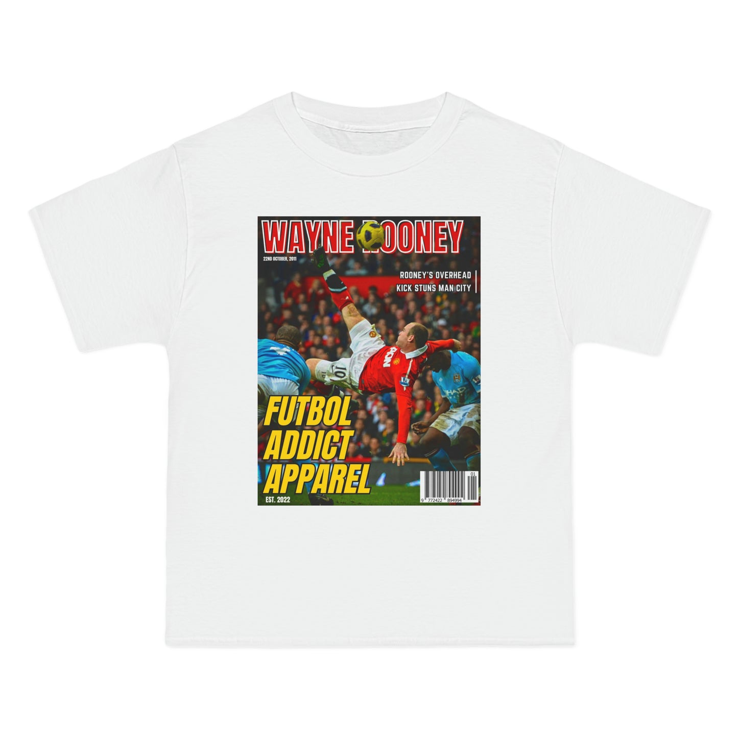 Wayne Rooney Manchester United Magazine T-Shirt