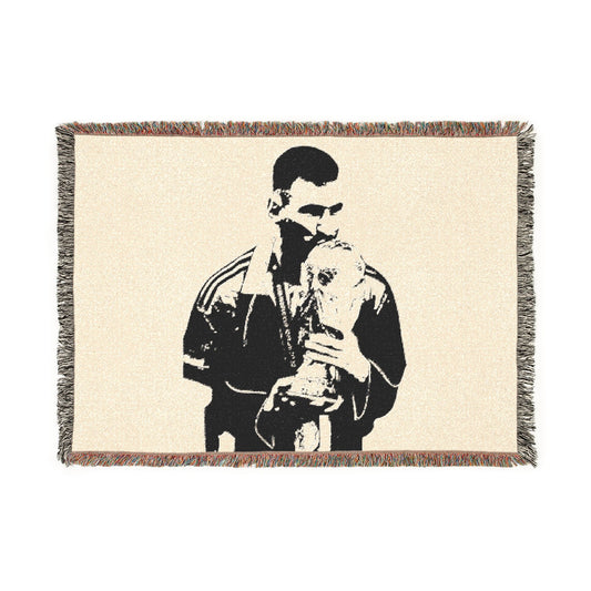 Lionel Messi World Cup Woven Blanket