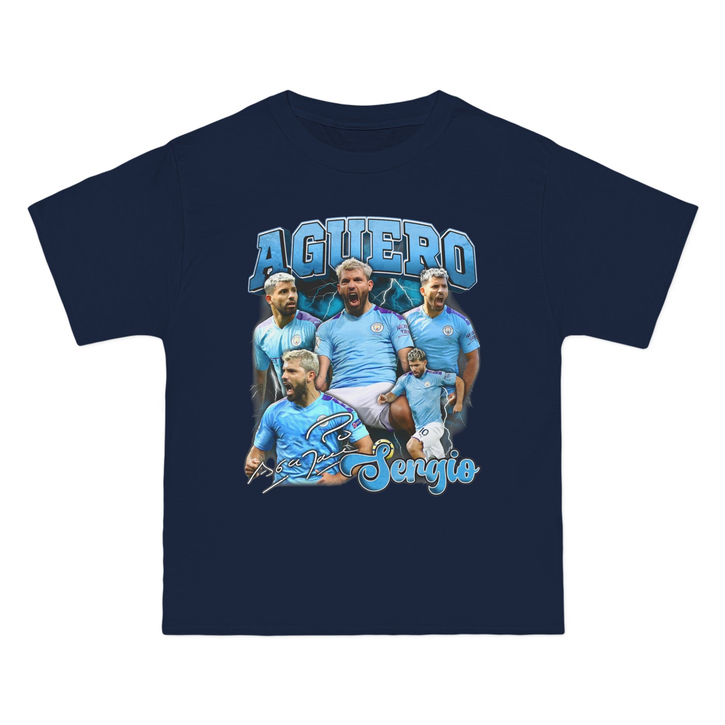 Sergio Aguero Manchester City Graphic T-Shirt