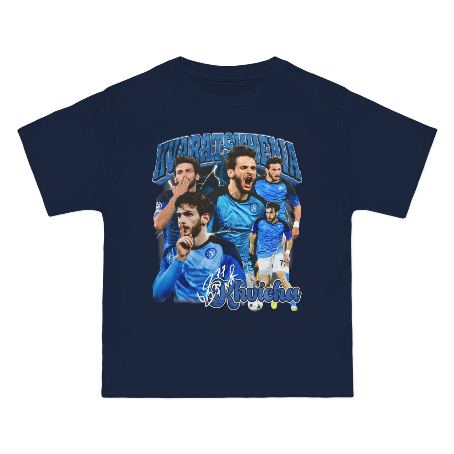 Khvicha Kvaratskhelia Napoli Graphic T-Shirt