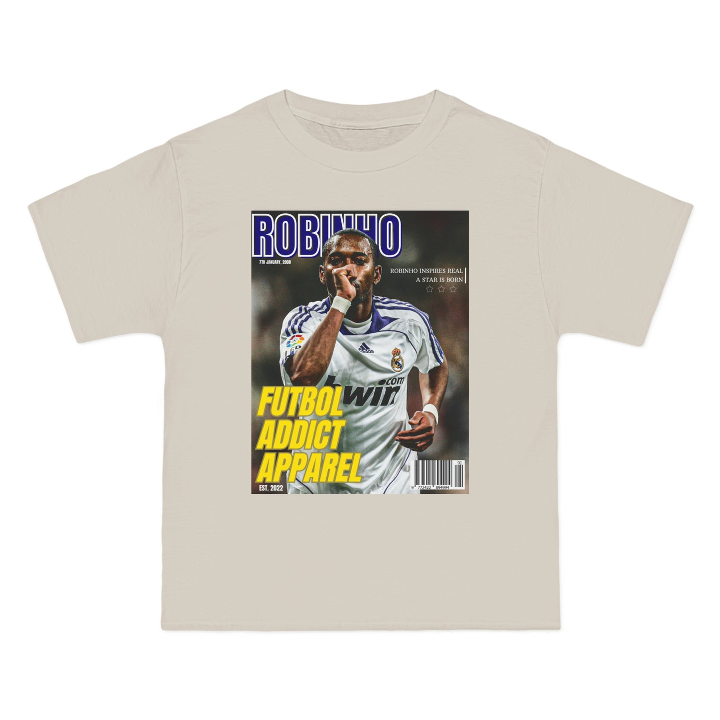 Robinho Real Madrid Magazine T-Shirt