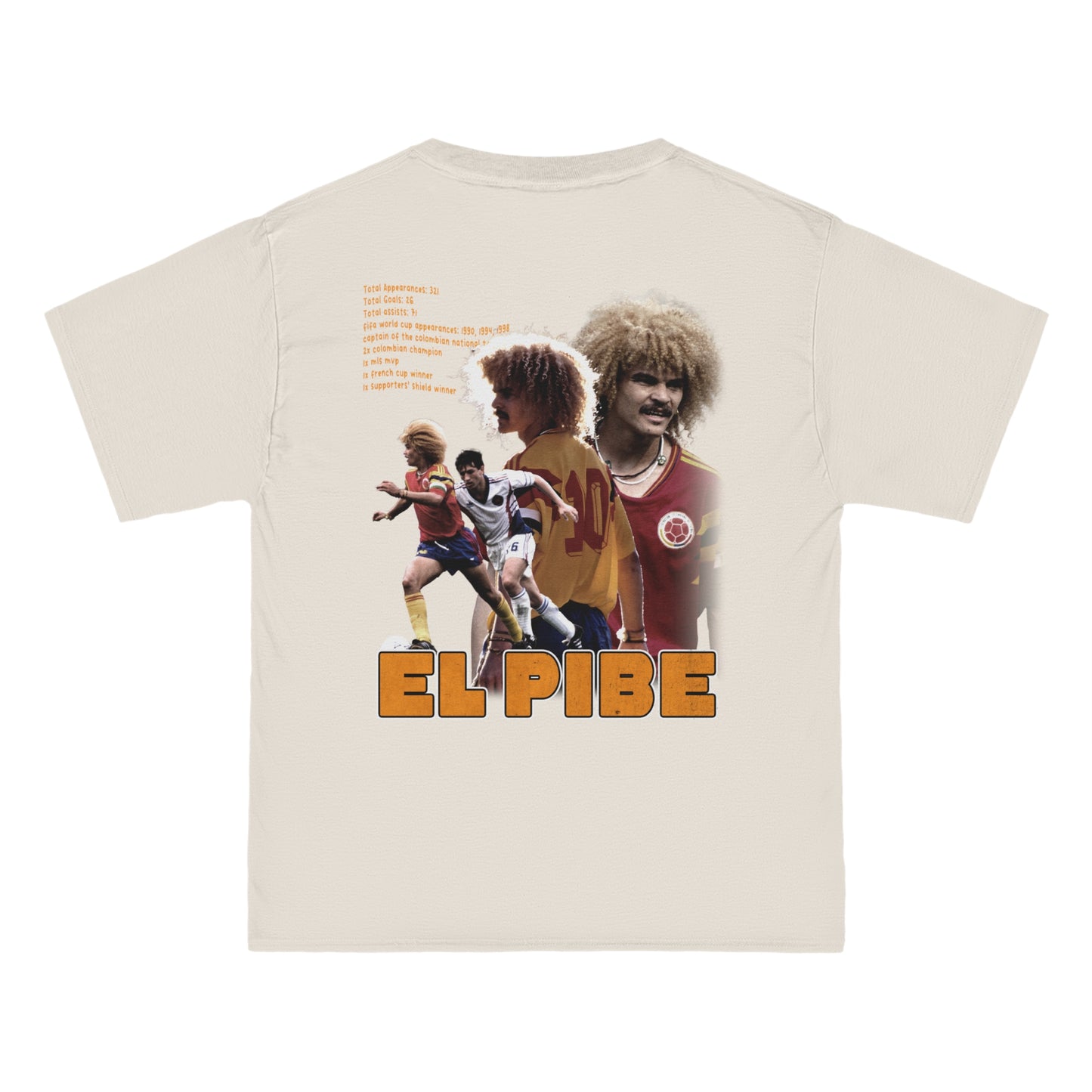 Carlos Valderrama Colombia Graphic T-Shirt