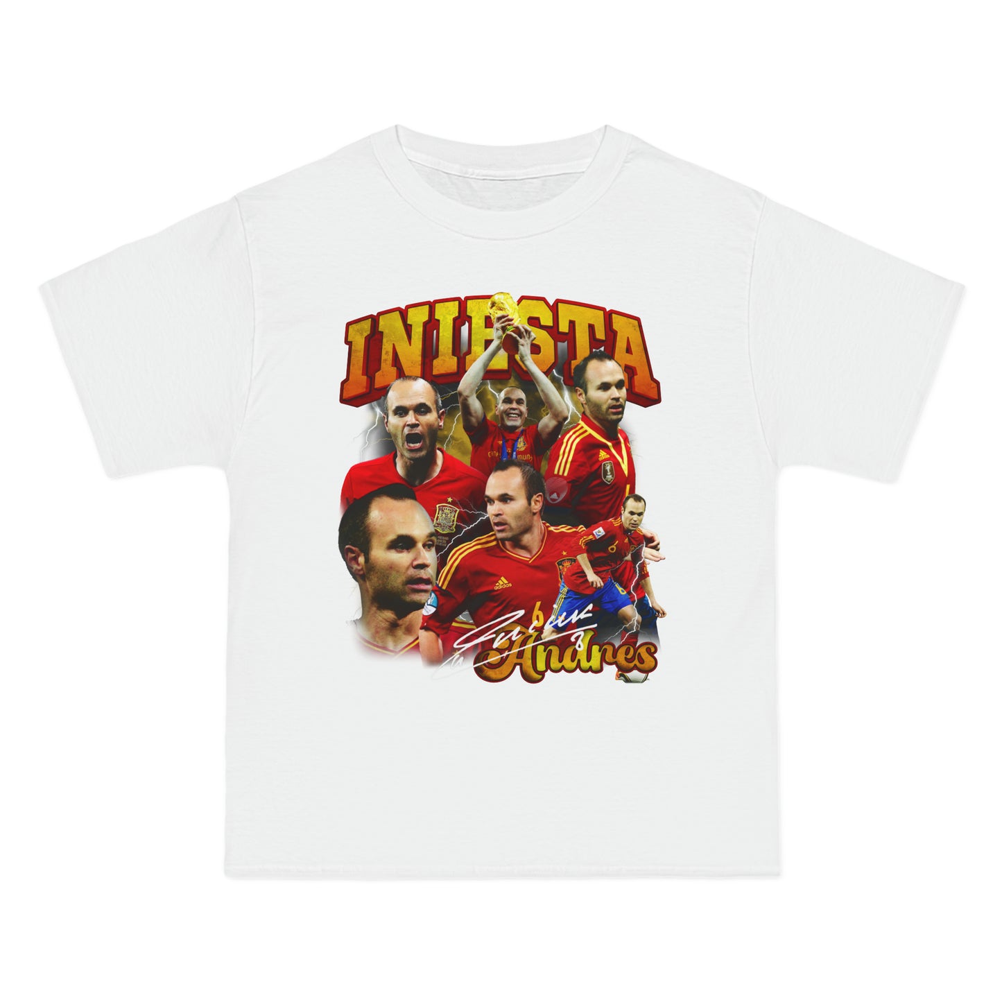 Andres Iniesta Spain Graphic T-Shirt