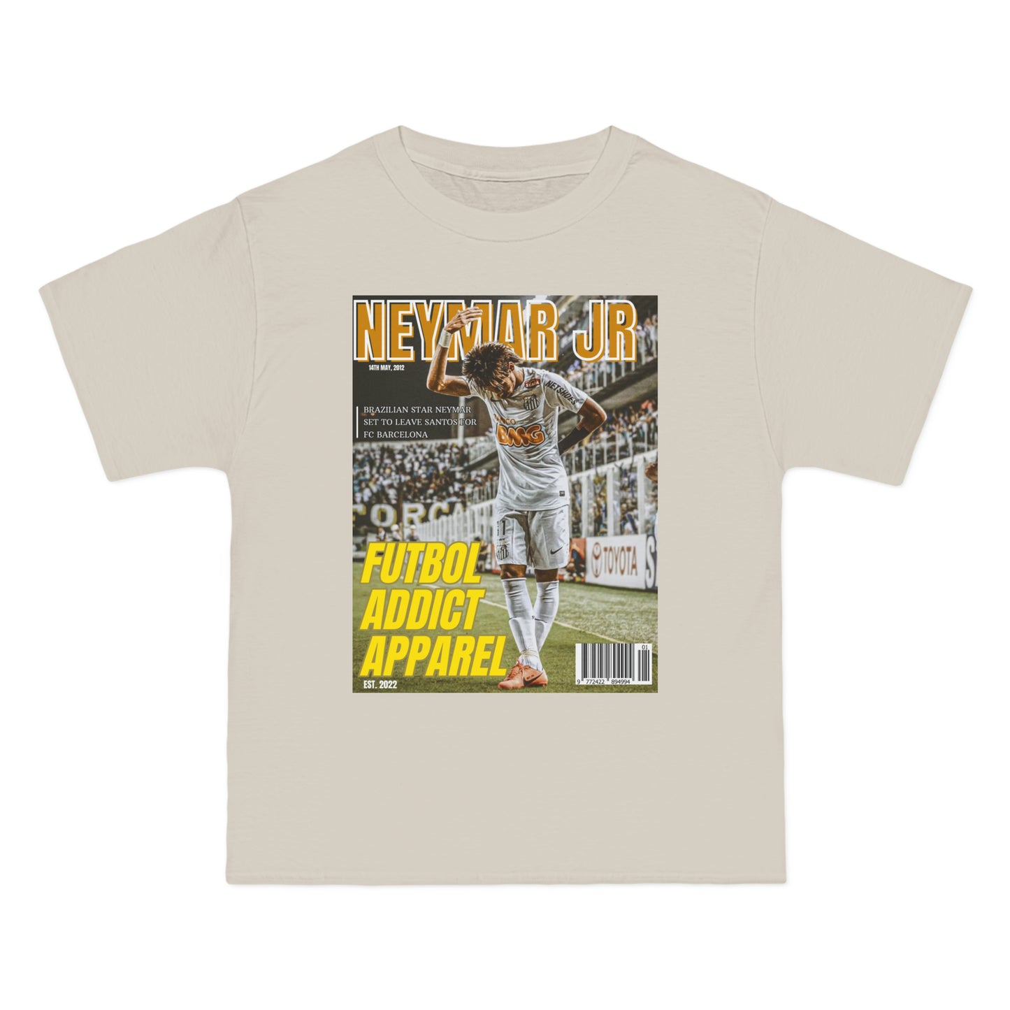 Neymar Jr Santos Magazine T-Shirt