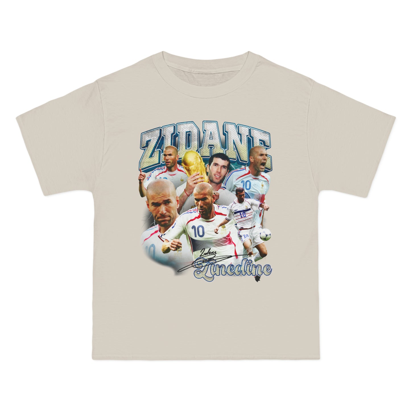 Zinedine Zidane France Graphic T-Shirt