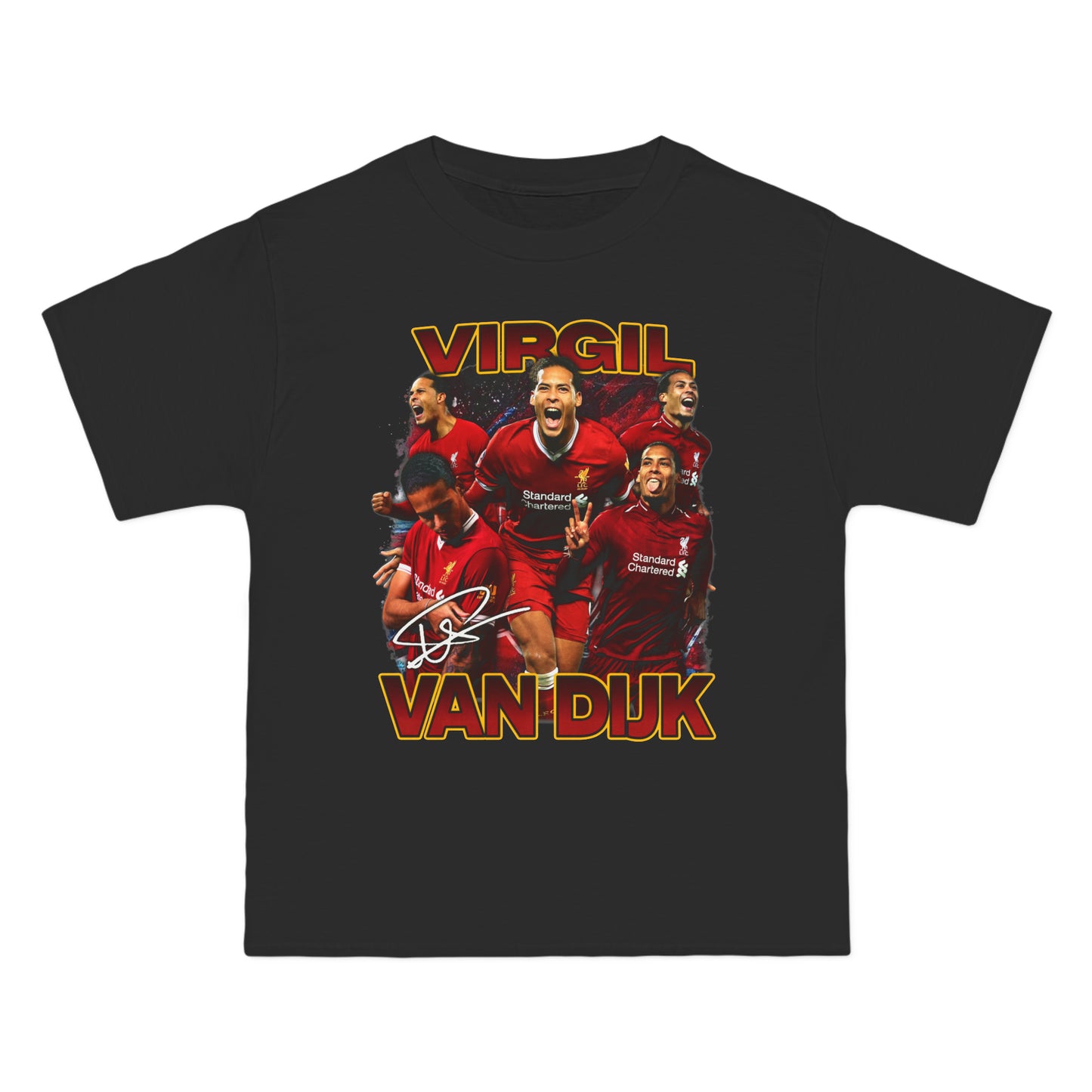 Virgil Van Dijk Liverpool Graphic T-Shirt