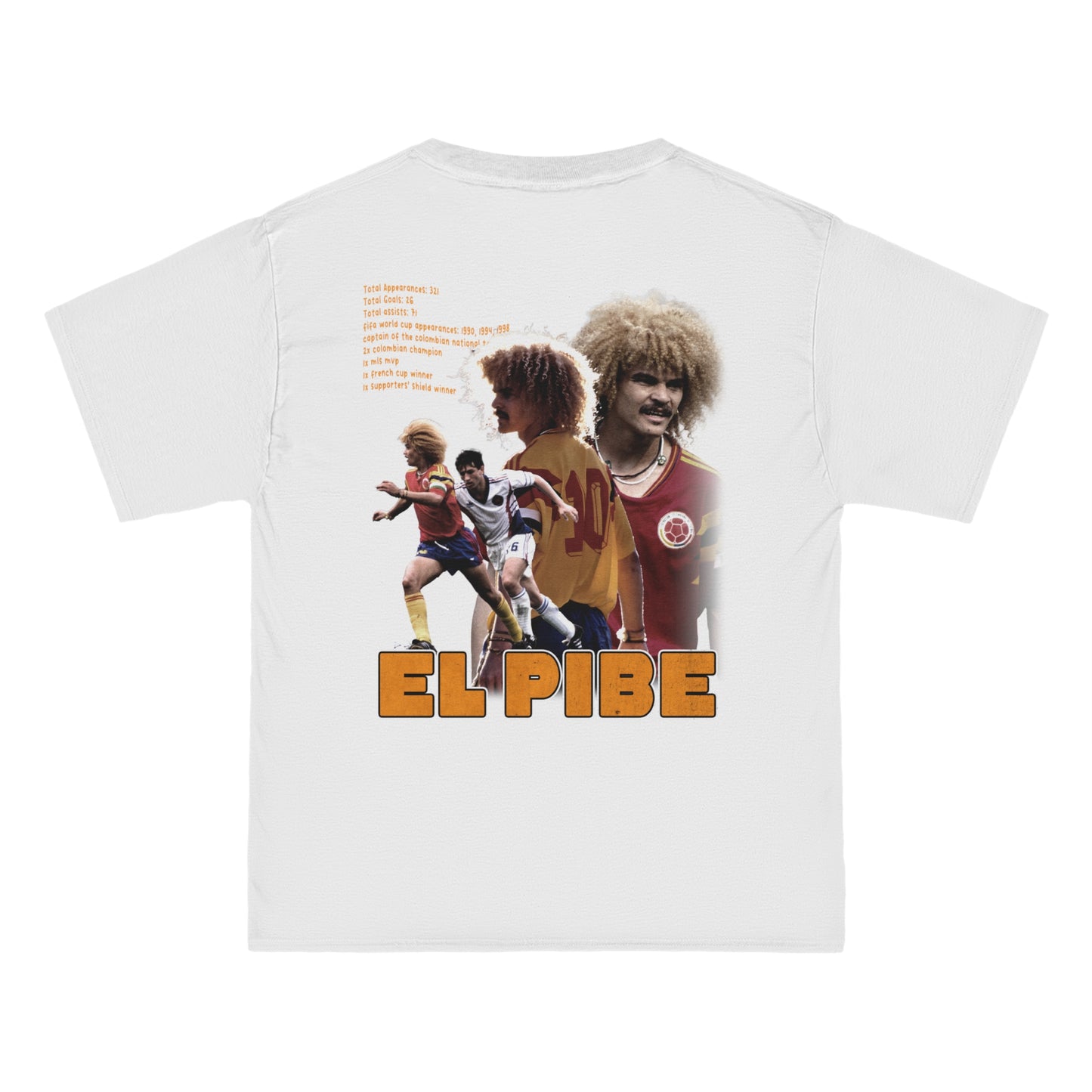 Carlos Valderrama Colombia Graphic T-Shirt