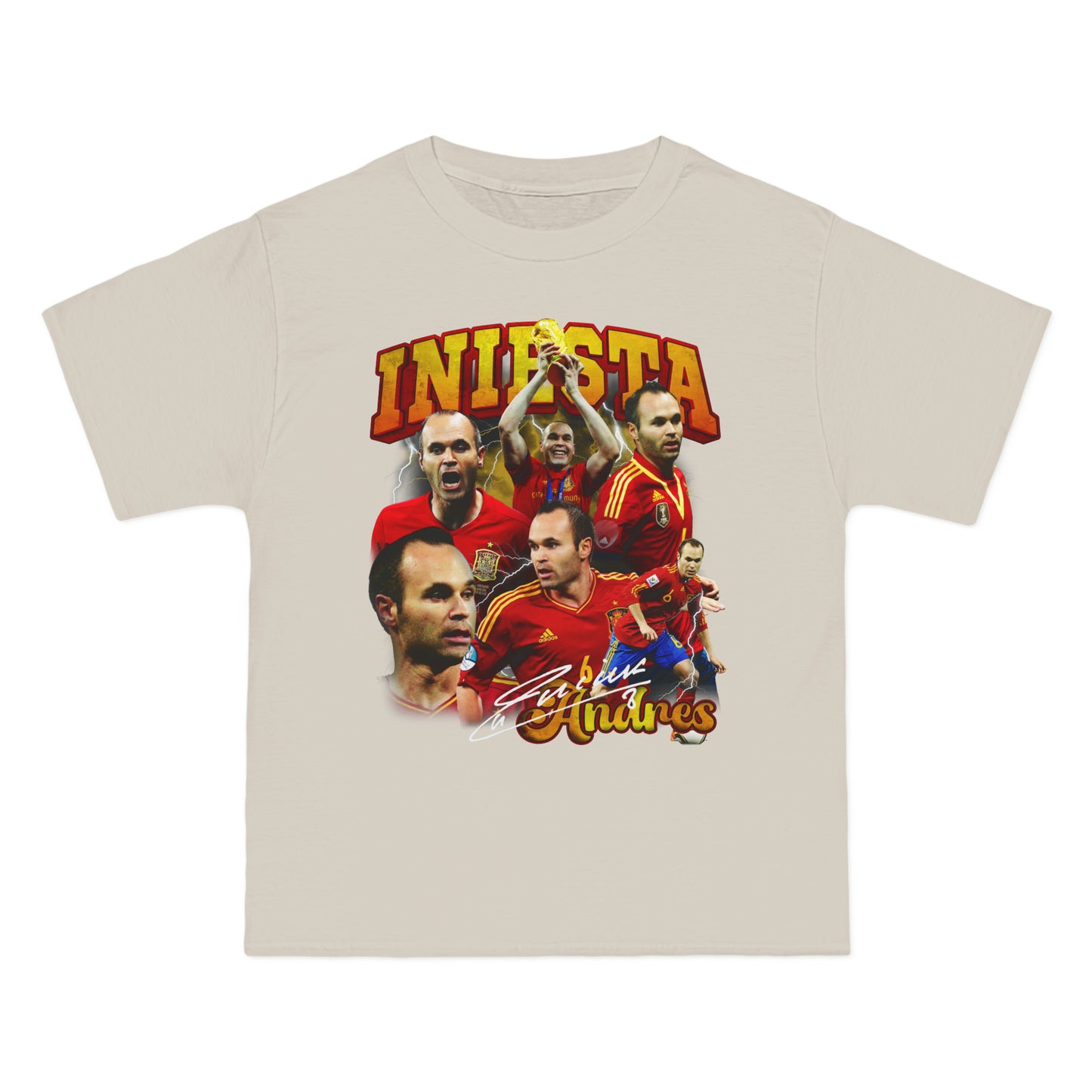 Andres Iniesta Spain Graphic T-Shirt