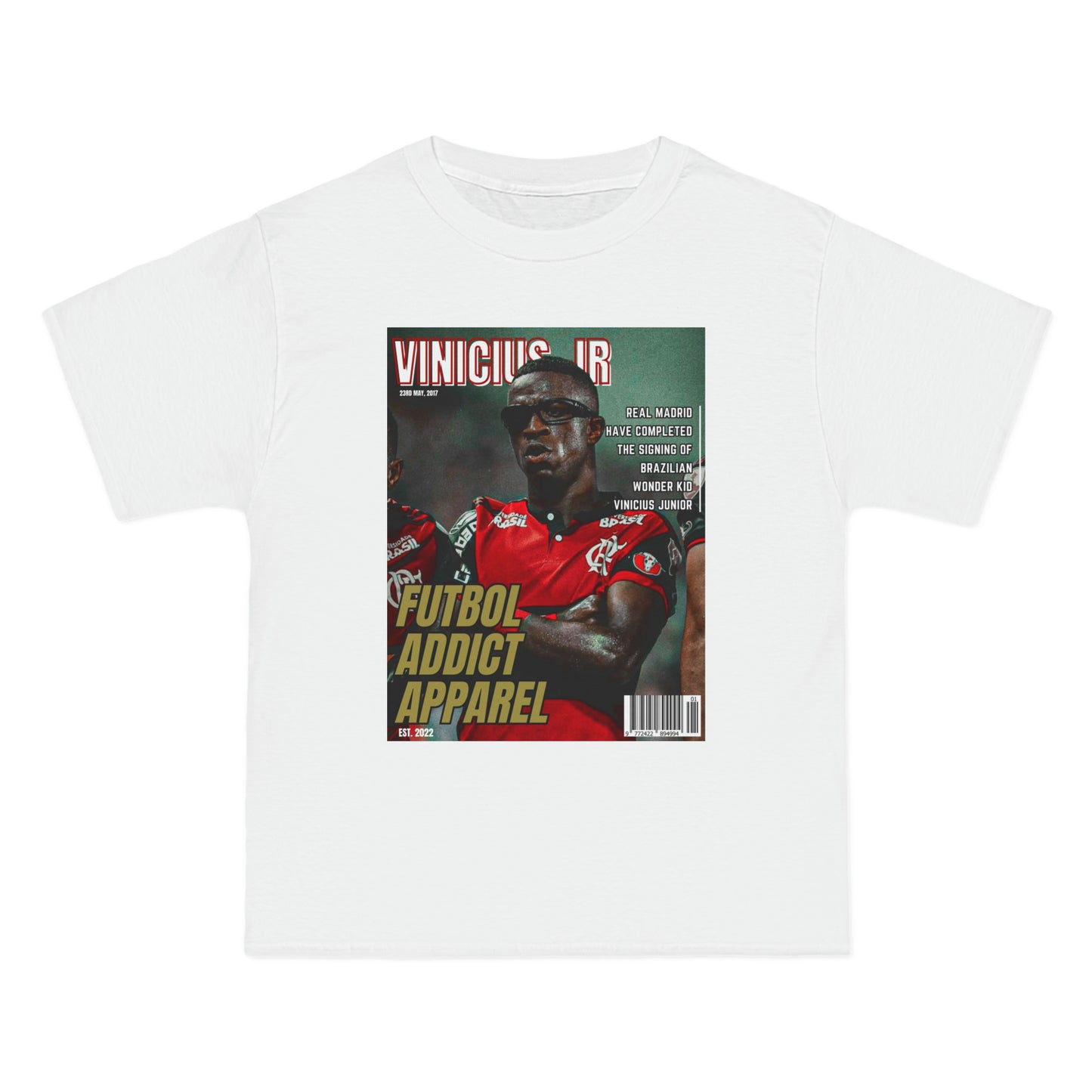 Vinicius Jr Flamengo Magazine T-Shirt