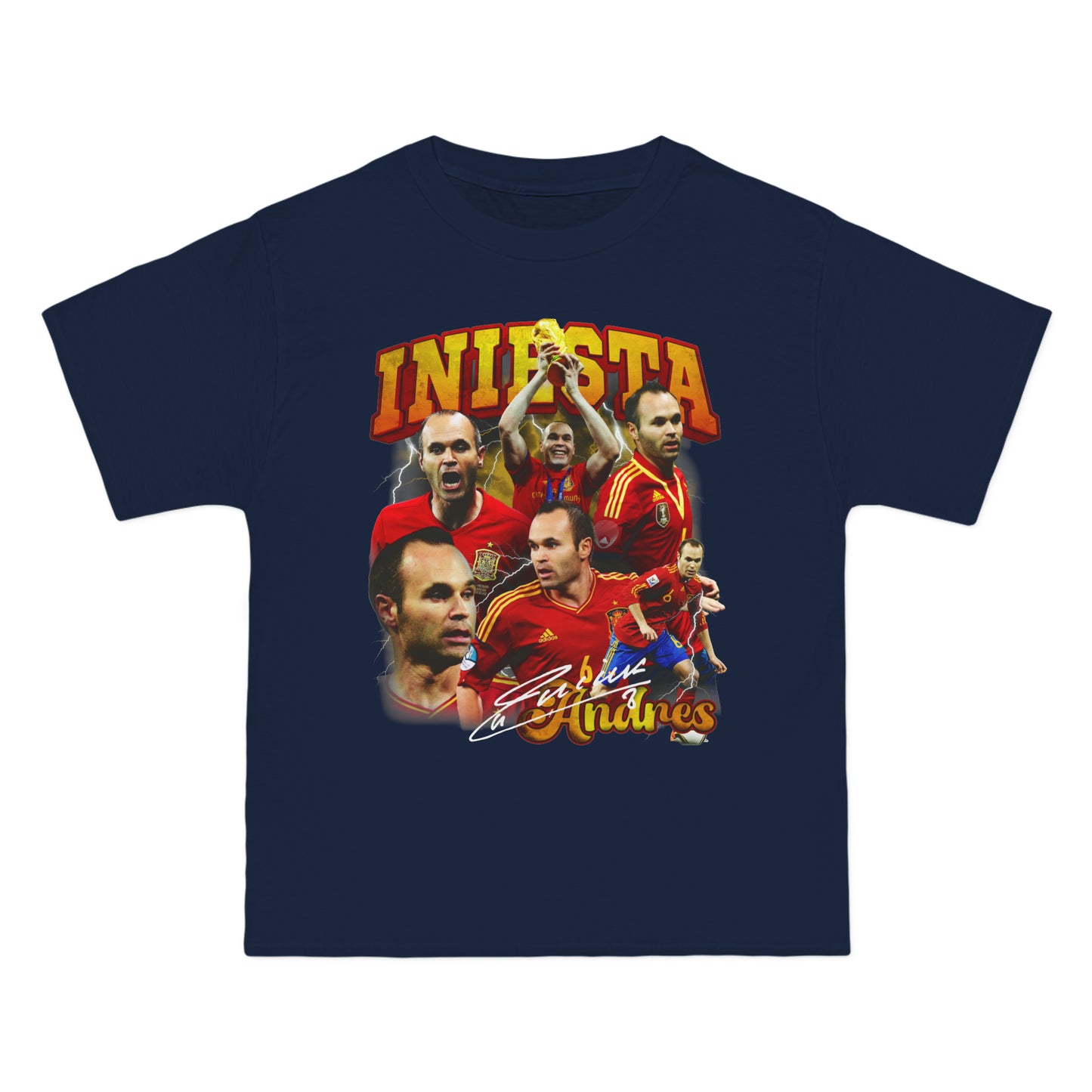 Andres Iniesta Spain Graphic T-Shirt