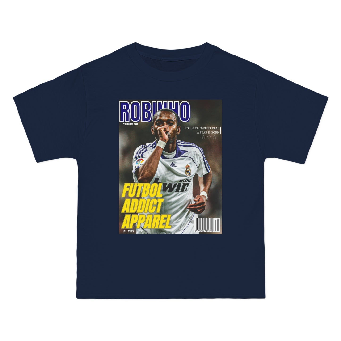 Robinho Real Madrid Magazine T-Shirt