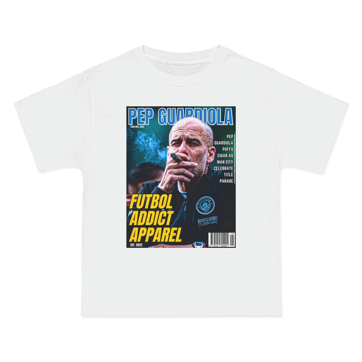 Pep Guardiola Magazine T-Shirt