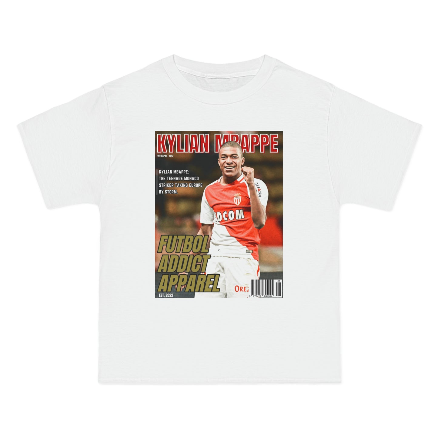 Kylian Mbappe Monaco Magazine T-Shirt