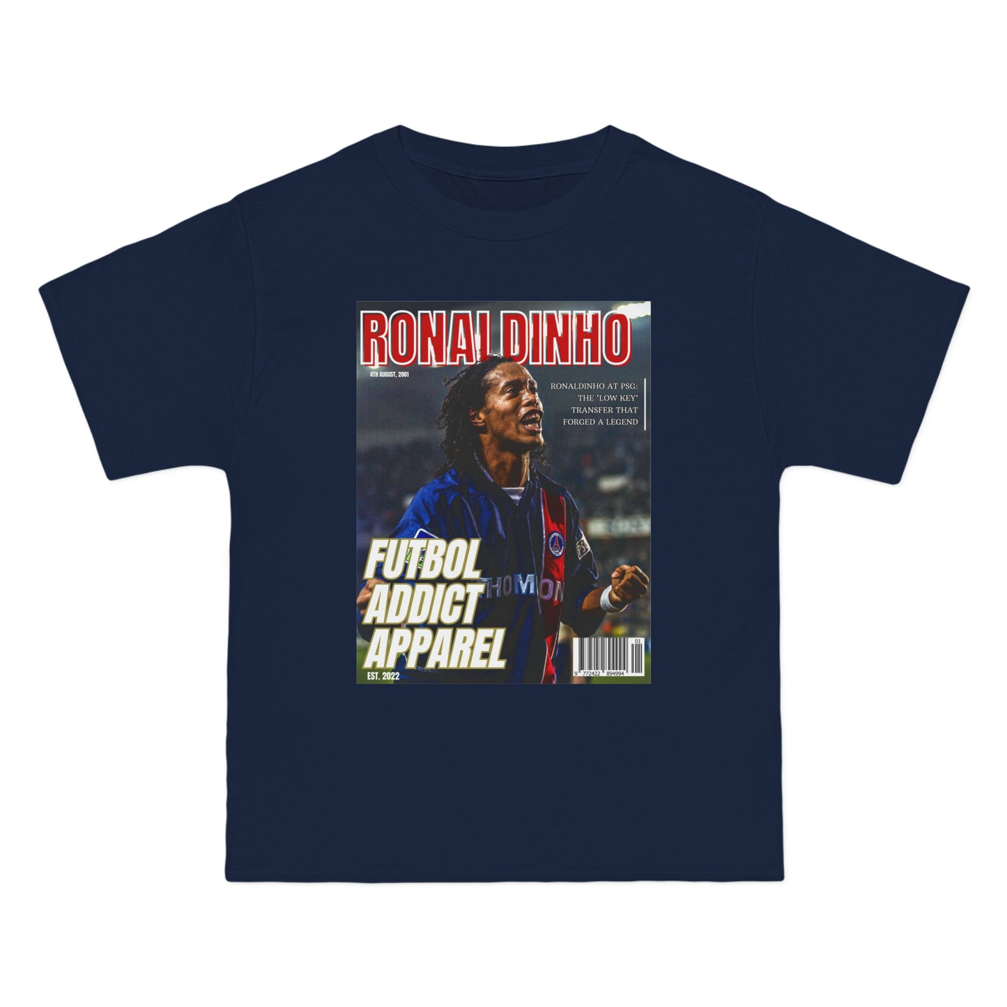 Ronaldinho PSG Magazine T-Shirt