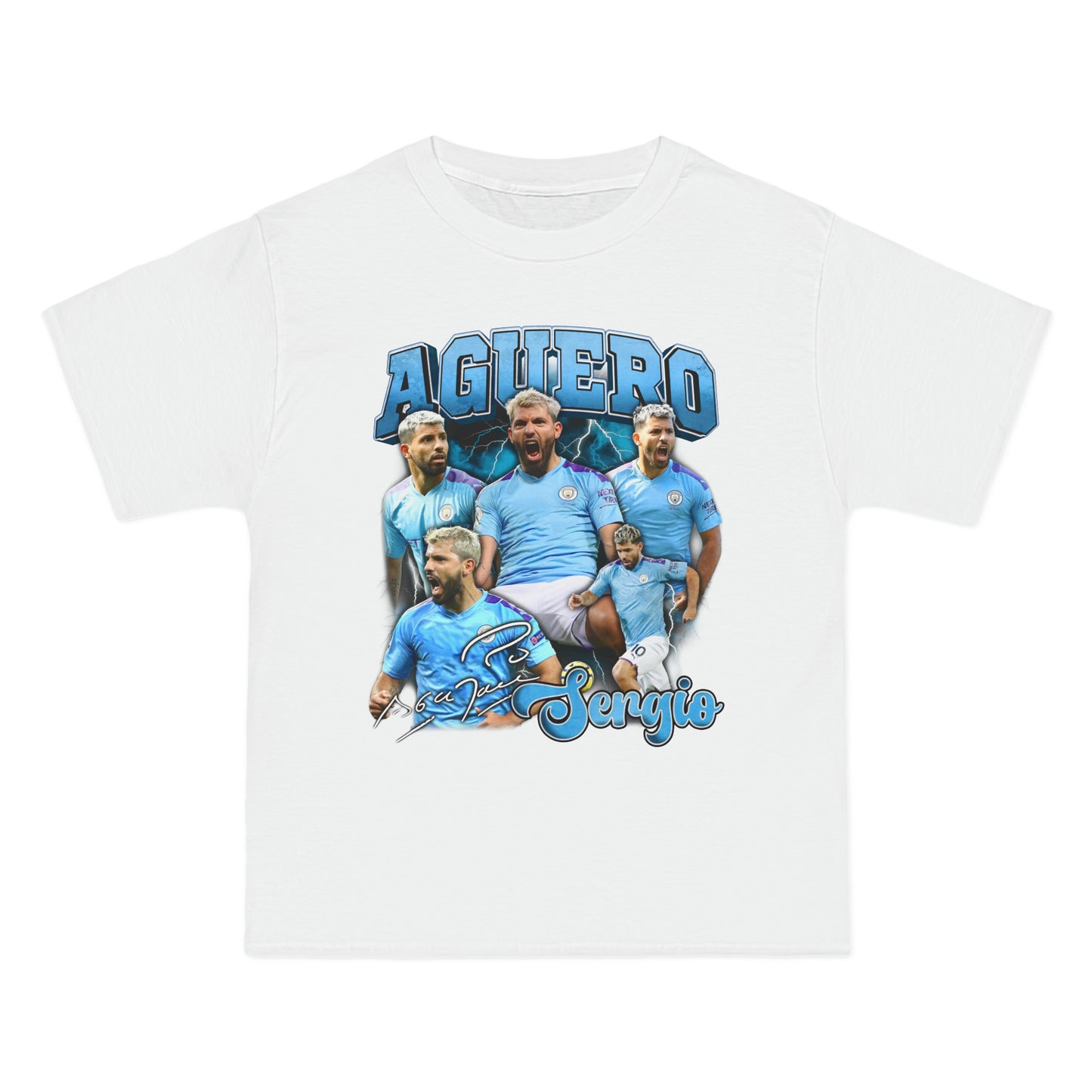 Sergio Aguero Manchester City Graphic T-Shirt