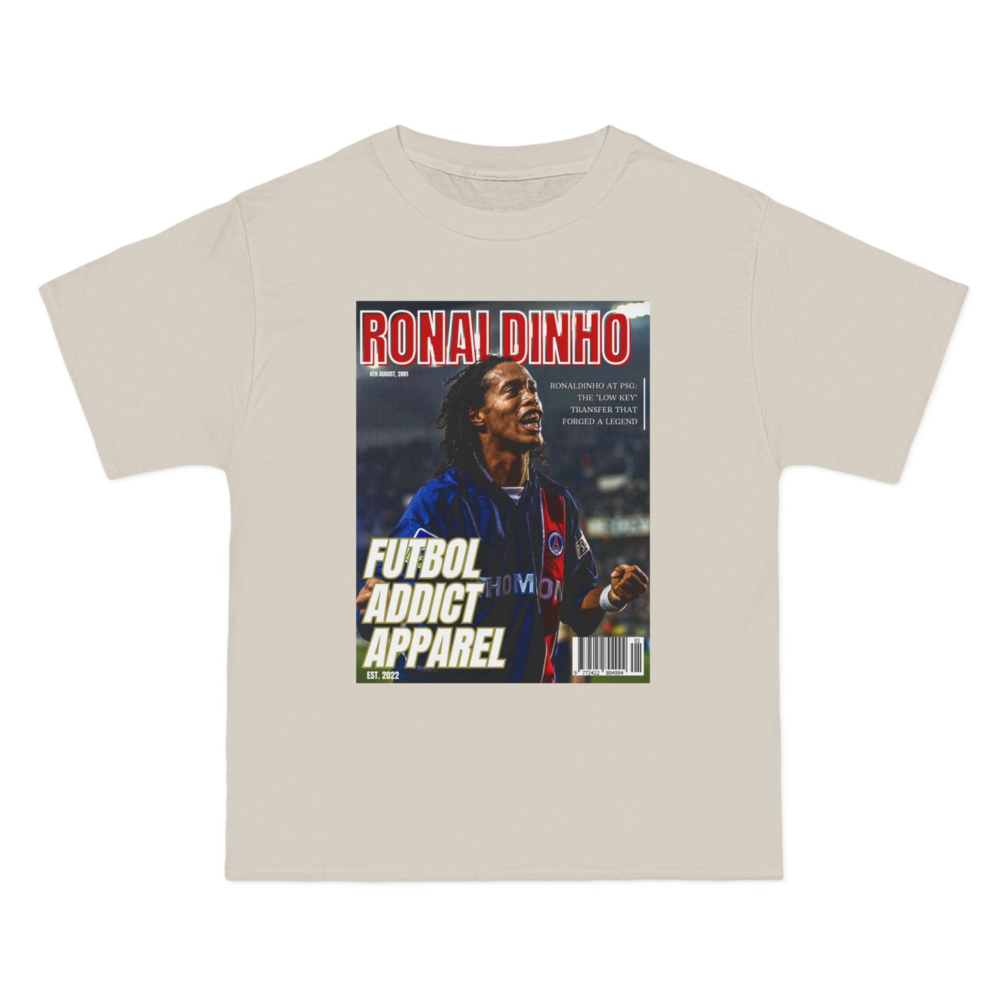 Ronaldinho PSG Magazine T-Shirt